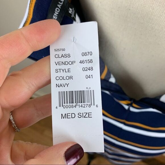 Kendall & Kylie PacSun‎ Mini Bodycon Striped Dress Sz M New With Tags - Picture 13 of 16